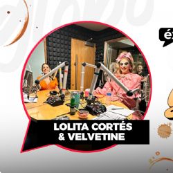 Lolita Cortes y Velvetine en Café Globo platican todo sobre el estreno de "La Más"
