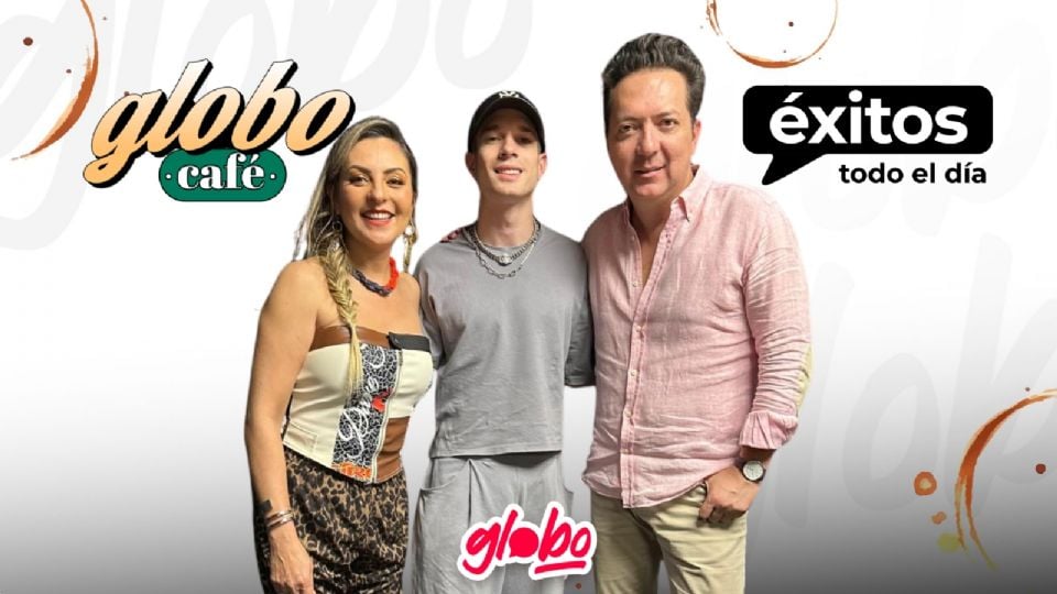 León Laiden en entrevista en Café Globo.