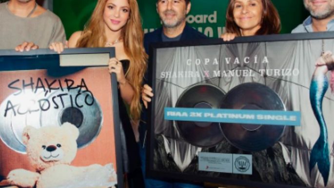 Shakira es reconocida por sus canciones "venganza" y recibe premio en Billboard Latin Music Week