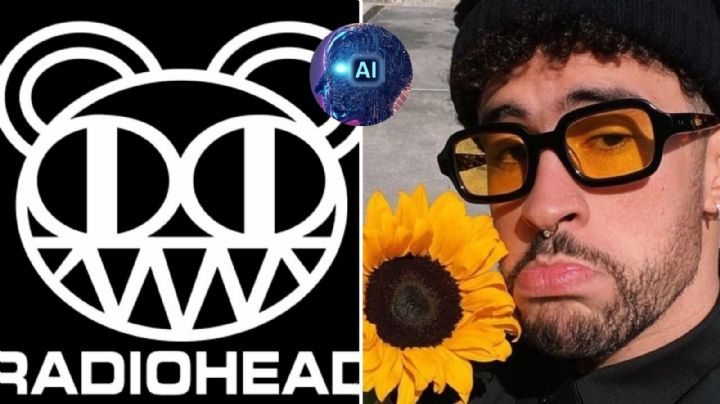 Al mero estilo de Bad Bunny con inteligencia artificial reversionan “Creep” de Radiohead