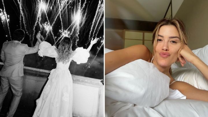 Michelle Salas presumió fotos de su luna de miel