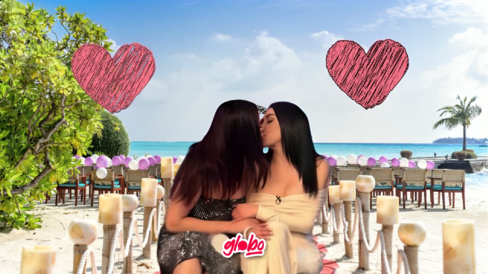 Karime Pindter compartió una serie de videos en los que confirma que se va a casar con Gala Montes esta misma tarde.