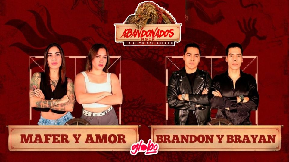 Se revela el nombre de la pareja ganadora de Abandonados, Asia La Ruta del Dragón.