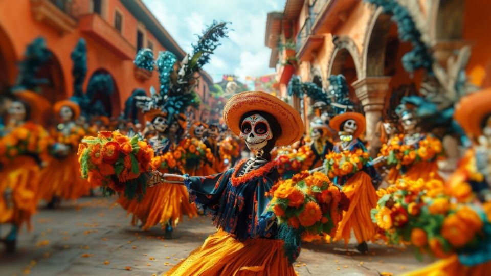 Conoce cuáles son los horarios que manejarán del Metro y Metrobús de la CDMX durante este Desfile del Día de Muertos 2024.