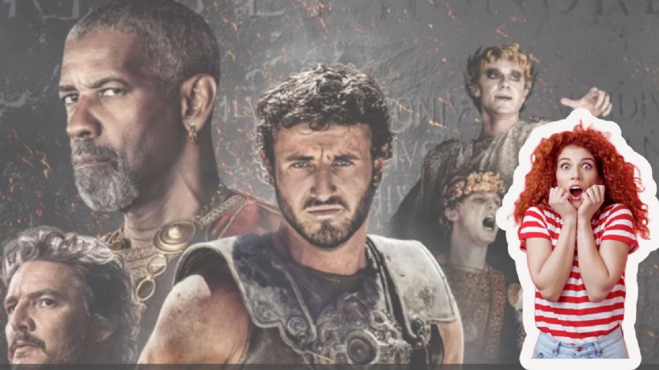La trama de Gladiador II toma importantes libertades creativas.