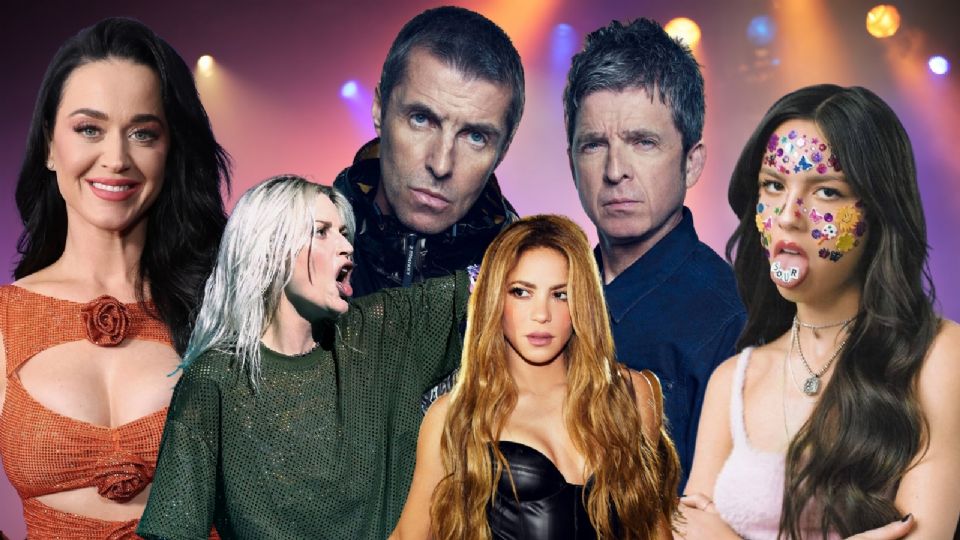 Cartelera de conciertos y festivales en México 2025.