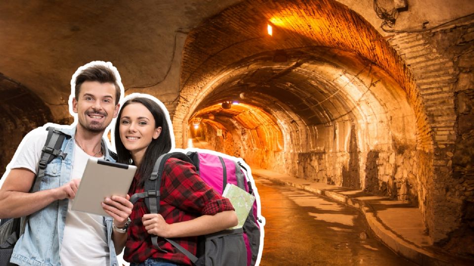 Pueblo Mágico en Aguascalientes, con impresionantes túneles para recorrer.