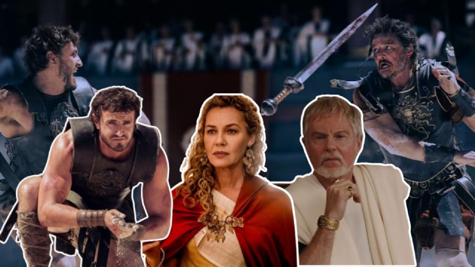 ¿Quién es quién en Gladiador II?