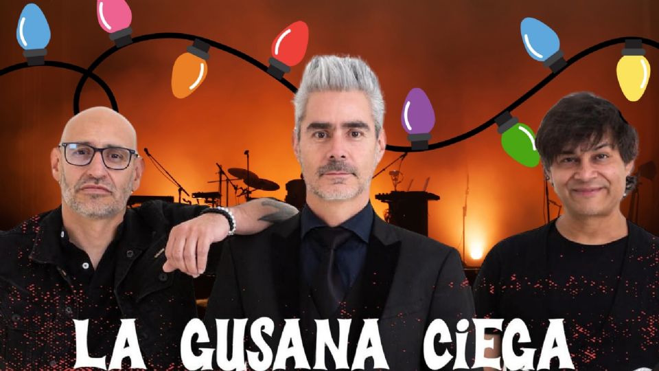 La Gusana Ciega se presentará en el parque Bicentenario de la CDMX.