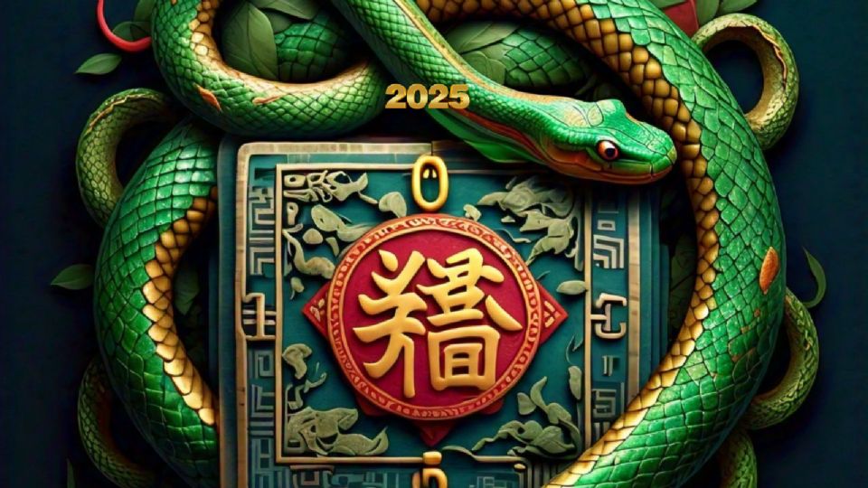 Horóscopo Chino 2025: lo animales beneficiados por el año de la Serpiente de Madera.