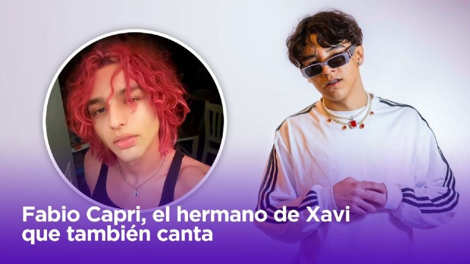 Él es Fabio Capri, hermano de Xavi que está conquistando las redes