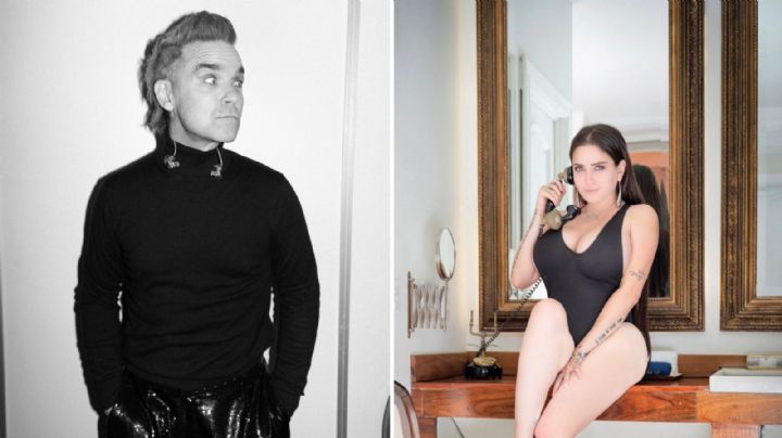Celia Lora asegura que un ex la celaba con Robbie Williams