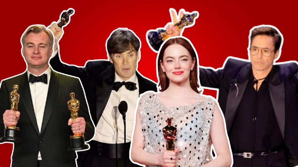 Ellos son los ganadores de los premios Oscar 2024.