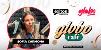 Sofía Carmona en Globo Café.