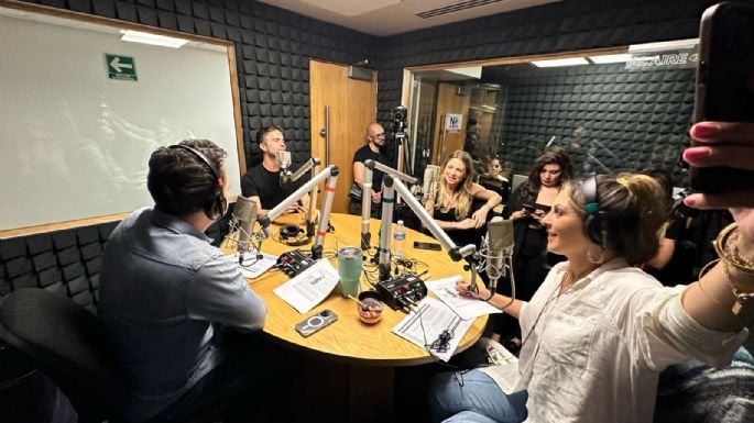 Ludwika Paleta y Osvaldo Benavides estuvieron platicando de su nueva película “Noche de Bodas”