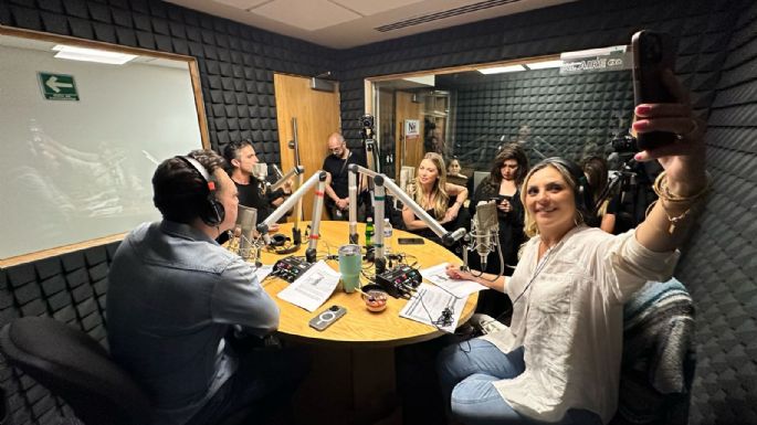 Ludwika Paleta y Osvaldo Benavides estuvieron platicando de su nueva película “Noche de Bodas”