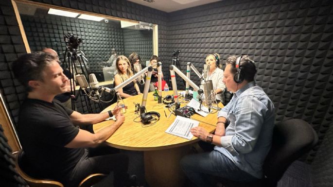 Ludwika Paleta y Osvaldo Benavides estuvieron platicando de su nueva película “Noche de Bodas”