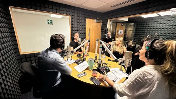 Ludwika Paleta y Osvaldo Benavides estuvieron platicando de su nueva película “Noche de Bodas”