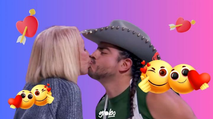 Laura Bozzo y el Rey Grupero encuentran el amor con tremendo beso | Video