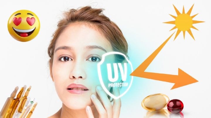 Mejor protector solar con vitamina C y ácido hialurónico; resiste al sol, la humedad y el agua