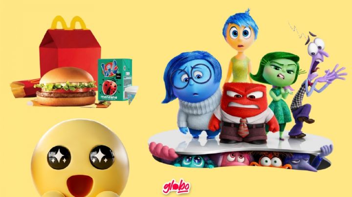 Intensamente 2: La "Cajita Feliz" de las famosas hamburguesas tendrá juguetes de la nueva película