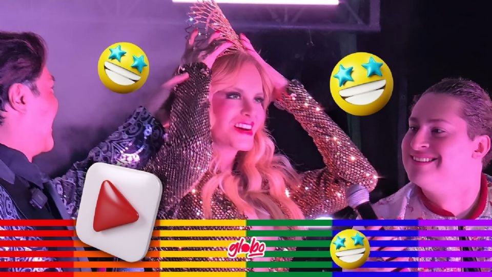 Lucía Méndez tuvo fallas de audio en su presentación en la Marcha LGBT+ 2024 donde fue coronada y la exhibieron por supuesto playback.