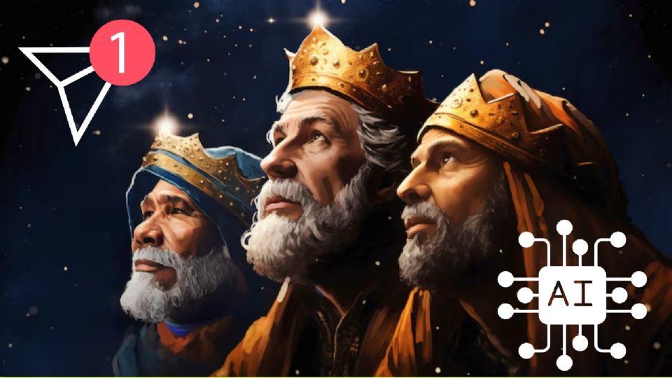 Así puedes tener un mensaje personalizado de los Reyes Magos.