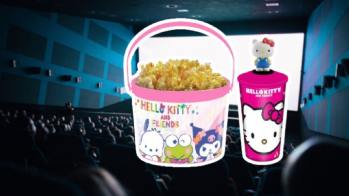 Hello Kitty and Friends llega a Cinemex; así puedes obtener los vasos y palomeras coleccionables