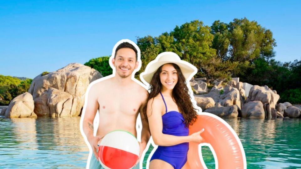 Laguna Azul de agua turquesa que debes visitar en Veracruz.