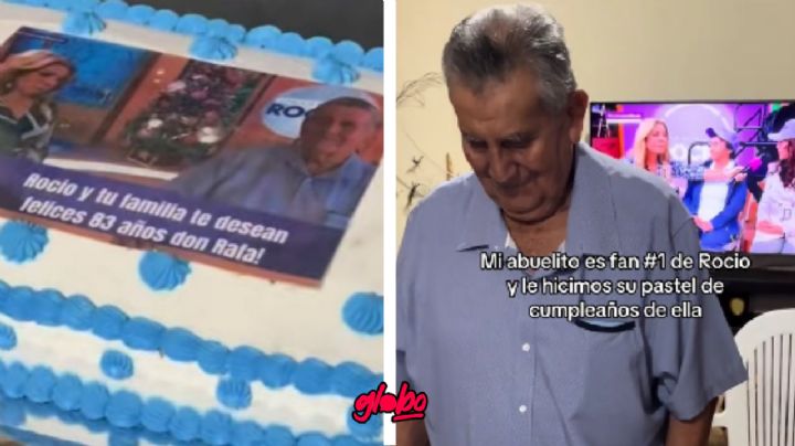 VIDEO: Abuelito celebra su cumpleaños con su festejo de Acércate a Rocío
