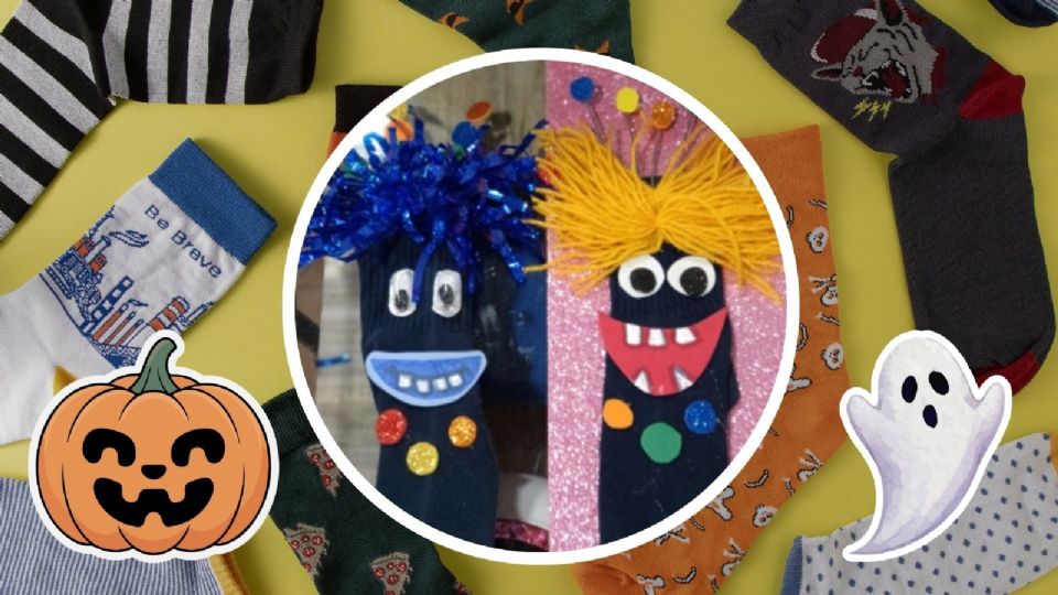 Calcetines locos: Con estas ideas originales, Halloween y Día de Muertos se celebrarán de forma única y creativa