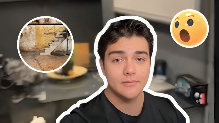 Estudiante de CDMX se vuelve viral por convertir una cisterna en su hogar | VIDEO