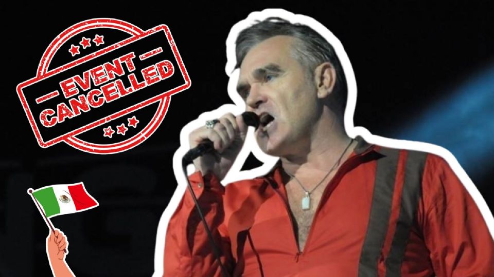 Nuevamente, el británico Morrissey canceló los conciertos que tenía programados en CDMX y Guadalajara.