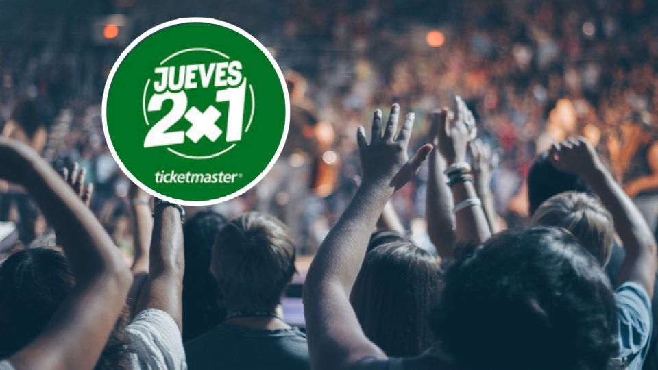 Ticketmaster 2x1, eventos disponibles.