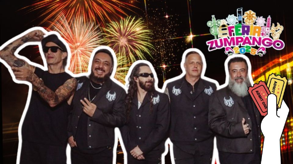 Molotov en la Feria Zumpango 2025, así puedes conseguir boletos para el concierto.