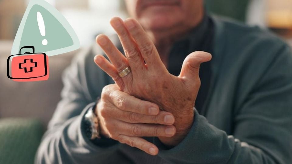 La artritis causa rigidez y dolor.