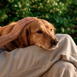 ¡Como Hachiko! Perrito 'abuelito' sigue esperando a su anterior dueña, pese a que ya murió