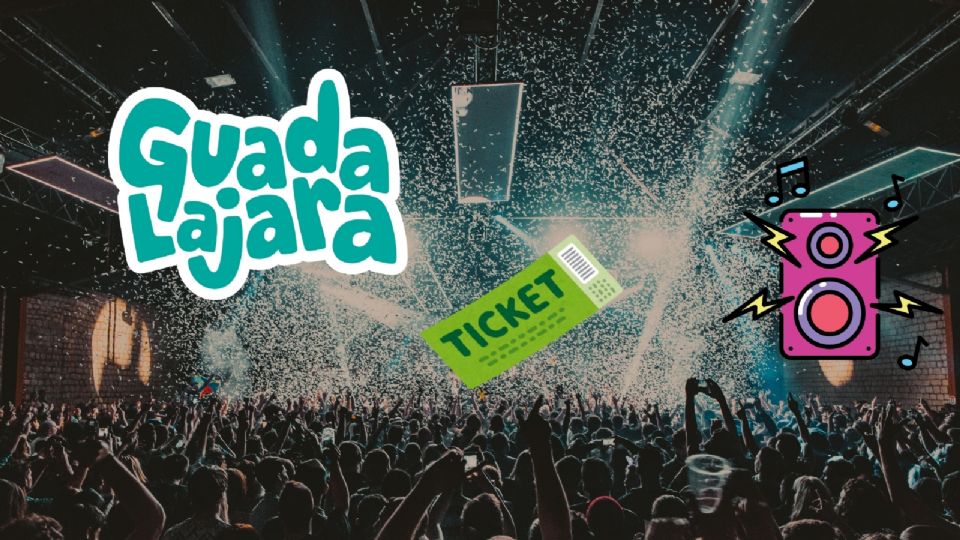 Cartelera de conciertos en Guadalajara del fin de semana 12, 13 y 14 de diciembre de 2025.