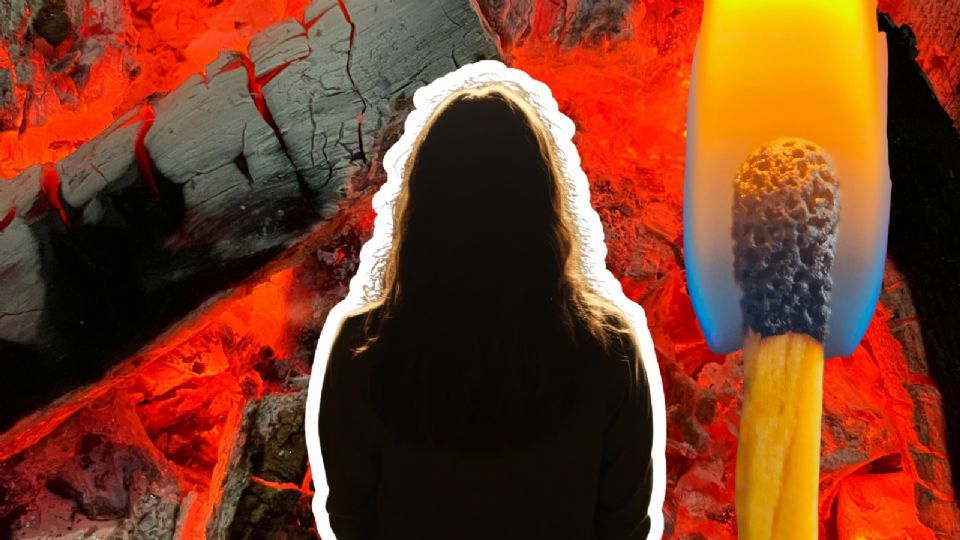 Influencer tras sufrir quemaduras en el rostro