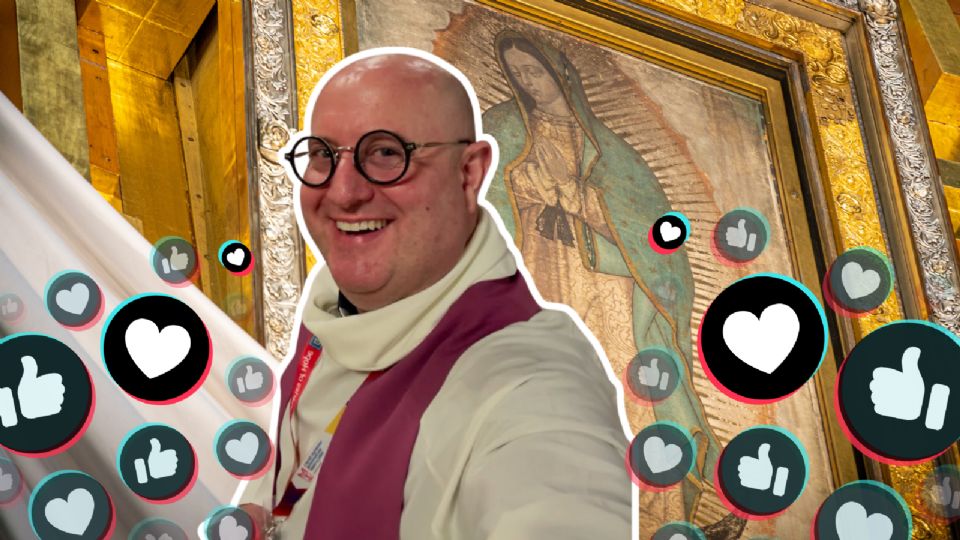 Padre Guilherme rompe las redes con su versión electrónica de ‘La Guadalupana’ y se hace viral en TikTok.