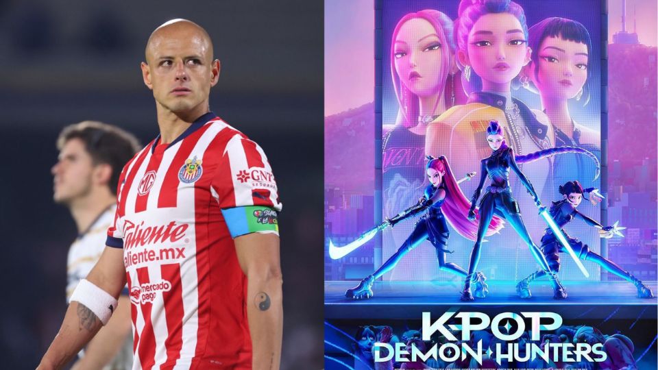Chicharito dice adiós a Chivas comparándose con Rumi de Las Guerreras K-Pop