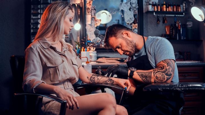 FOTO: El hijo de Yuya se hace su primer tatuaje en el brazo