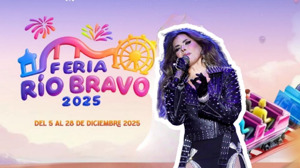 Gloria Trevi en Feria Río Bravo 2025, precio de los boletos.