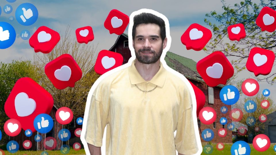 Eleazar Gomez, así fue su crecimiento n redes tras su paso por la Granja Vip.