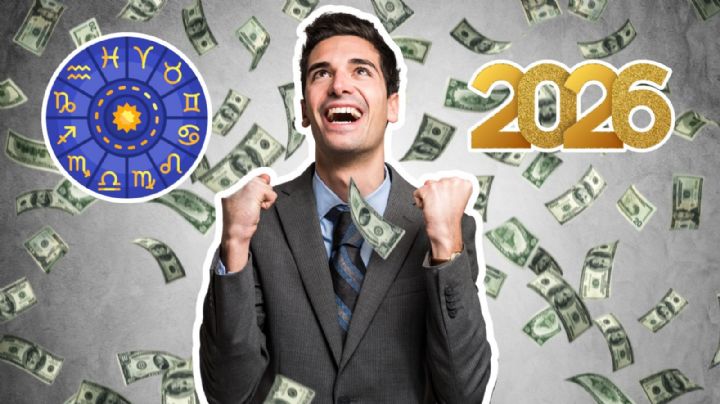 Los signos que serán millonarios en la primera semana del 2026	