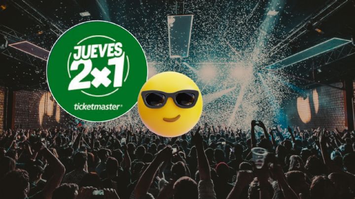 Jueves 2x1 de Ticketmaster hoy 25 de diciembre: Lista de conciertos con boletos gratis en México