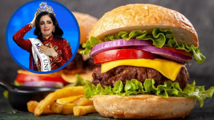 Fátima Bosch es regañada por comer hamburguesas y la Miss Universo interrumpe su 'live' (VIDEO)
