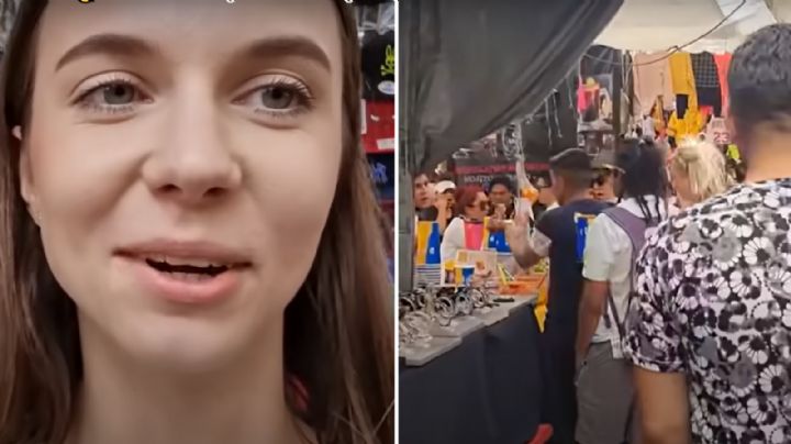 Influencer extranjera sufre acoso en tianguis de México y queda grabado en VIDEO: "Me tocó mi c..."