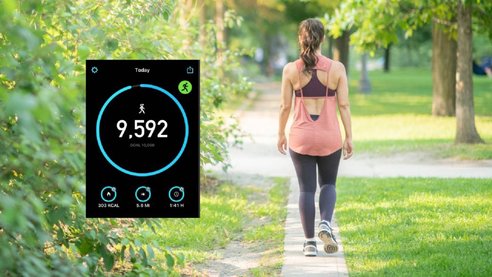 ¿Sabes, cuántos pasos hay que dar en el día para bajar de peso?
