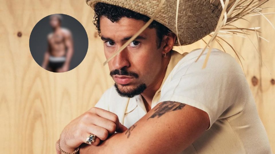 Bad Bunny sorprende con fotografía en calzoncillos, así se ven.
